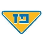 לוגו של חברת פז בצבעים צהוב וכחול